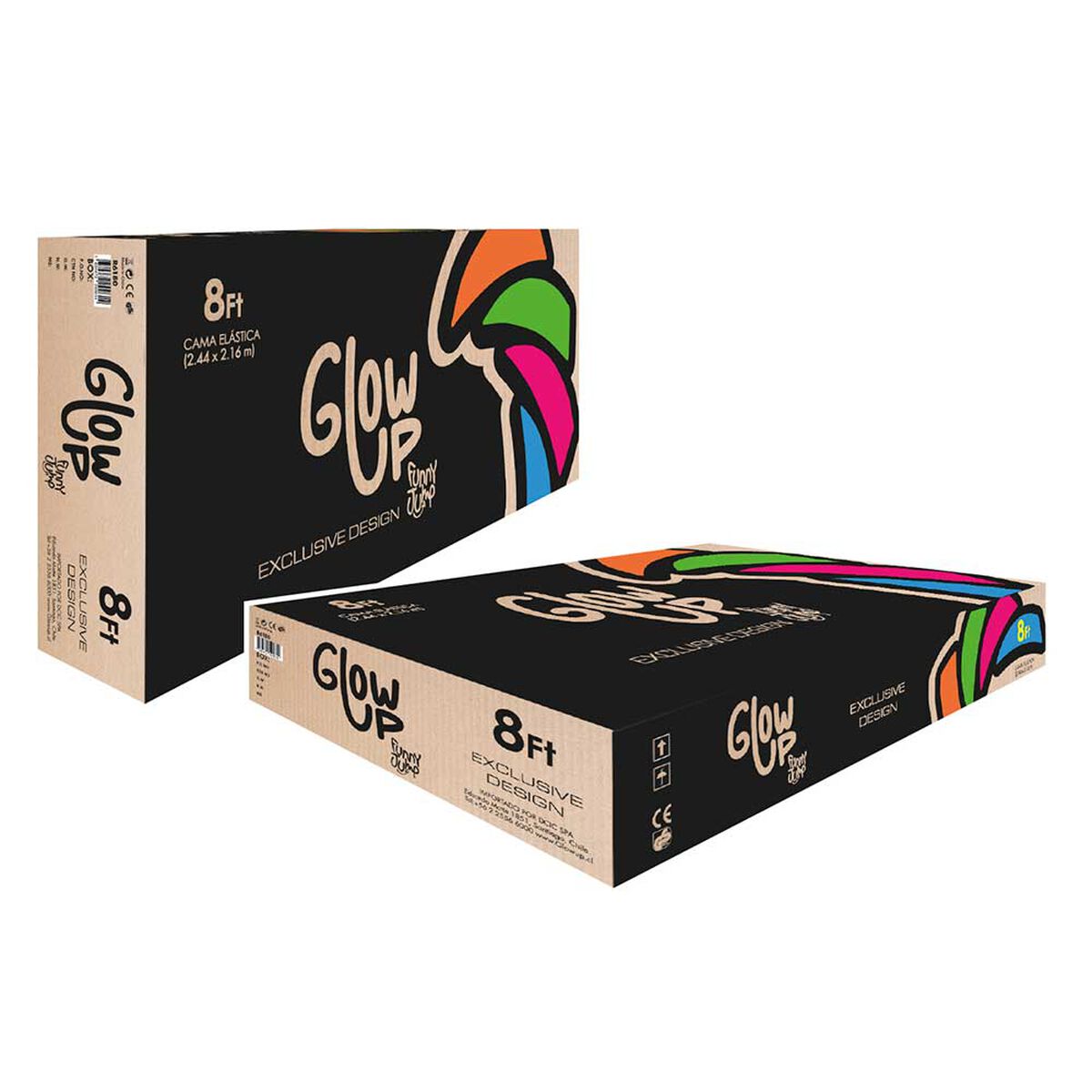Cama Elástica Glow Up