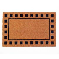 Limpiapiés Idetex Coco Squares 60 x 120 cm Café