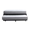 Cama Nido Latam Home 1,5 Plazas Zen Best Tela Negro