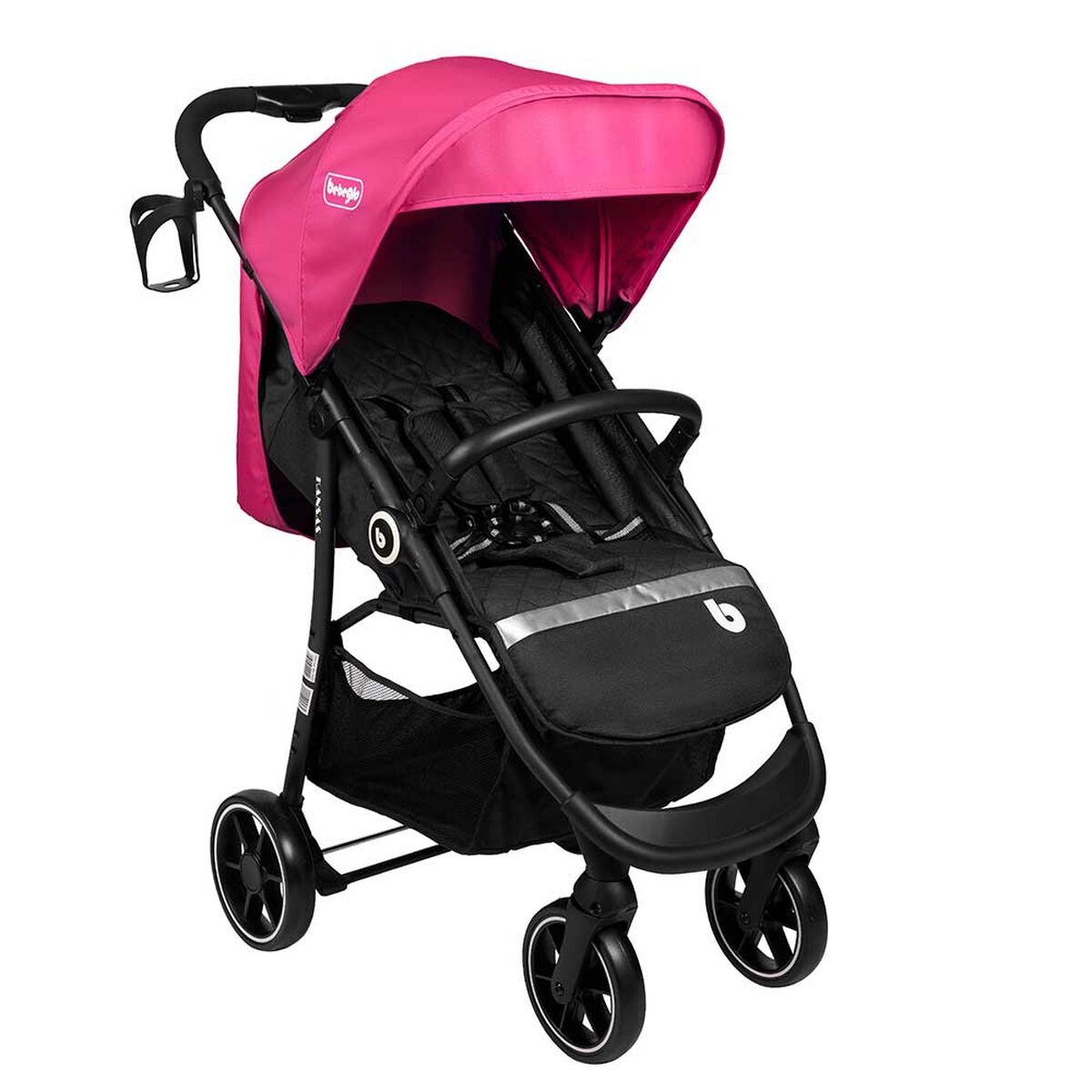 Coche Travel System Kansas Fuscia  Bebeglo