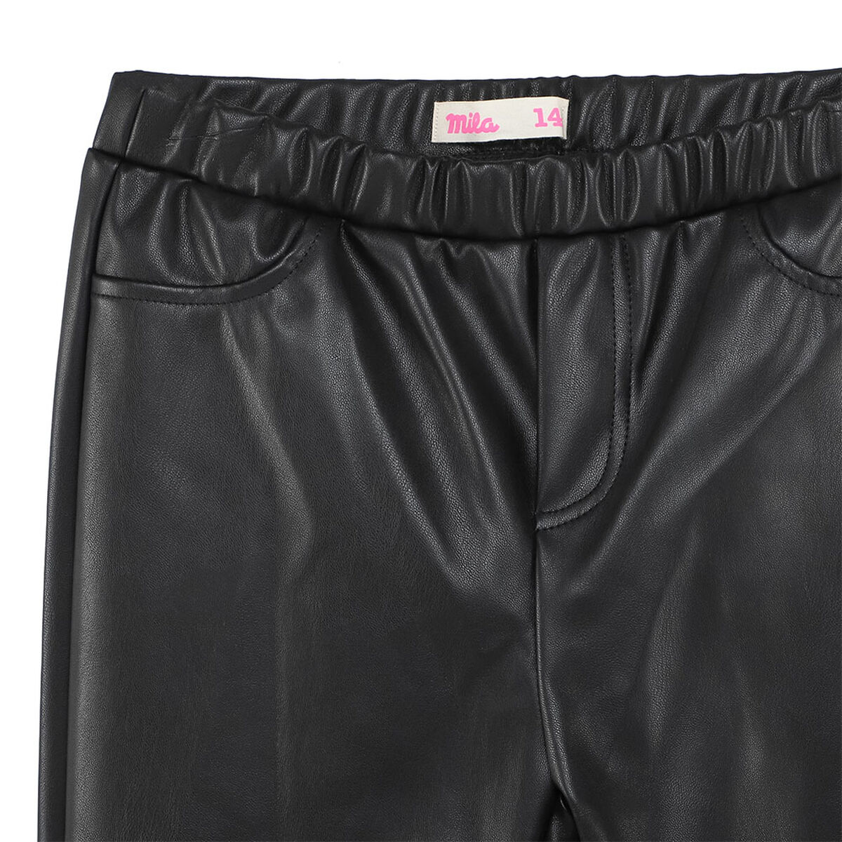 Calza Flare Ecocuero Niña Mila
