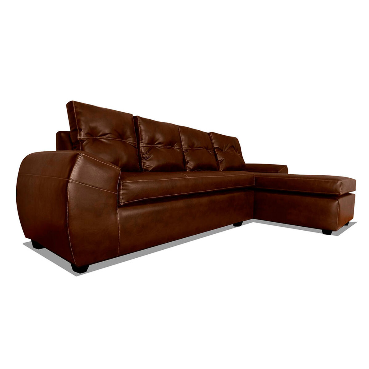 Seccional Derecho Elegant Houston Cheise PU 5 Cuerpos Cefe