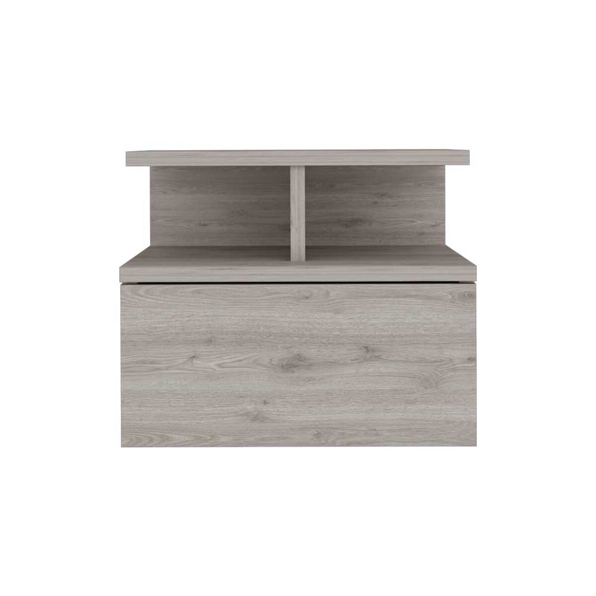 Velador Rectangular TuHome Dreams 1 Cajón Ceniza
