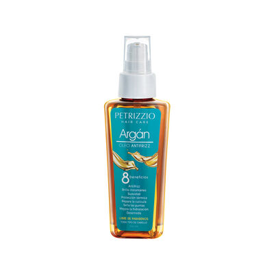 Aceite Oleo para Cabello Antifrizz Argán Petrizzio 100 ml