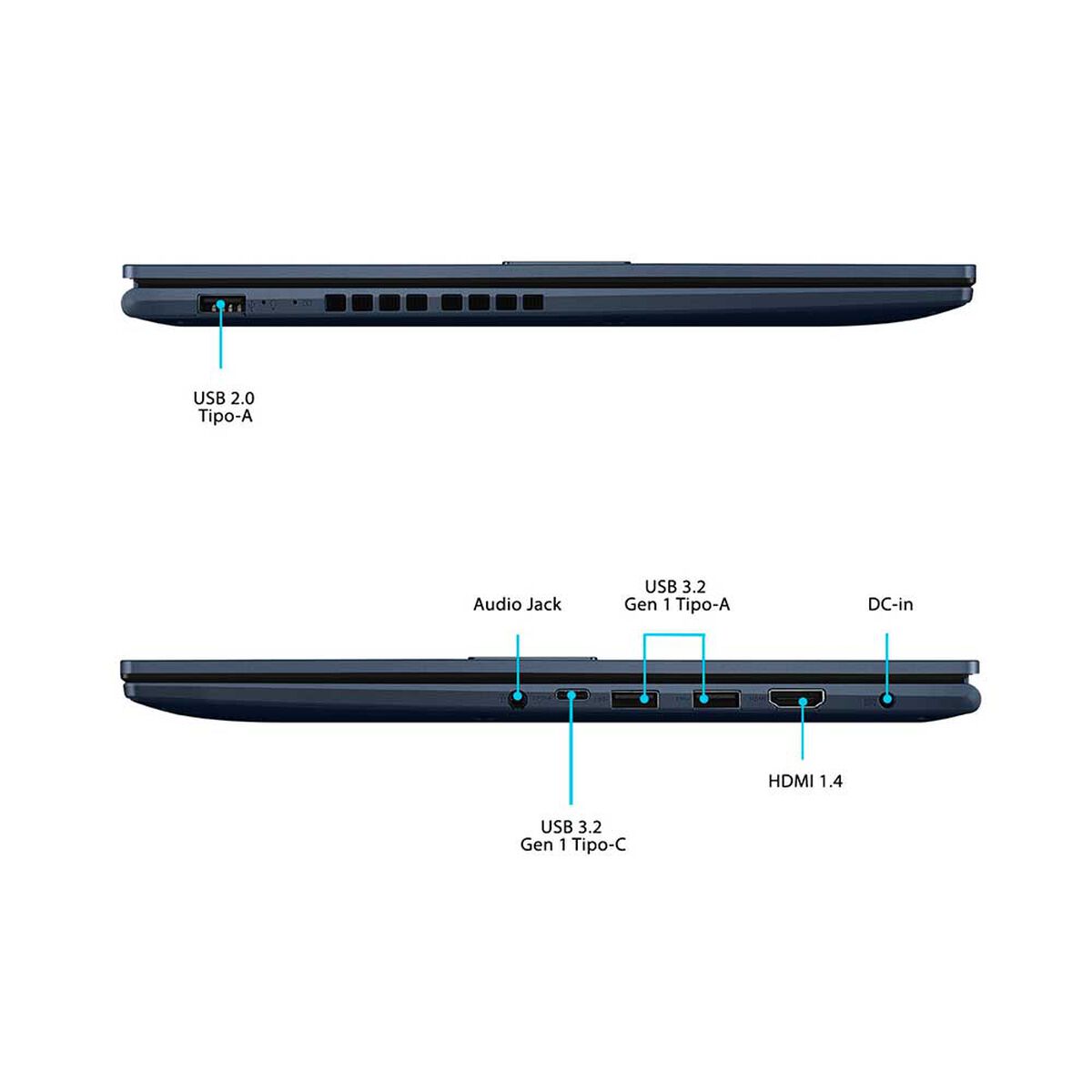 Notebook Asus &nbsp;Asus Vivobook 15 X1502VA-NJ849W Core i7 13va 12GB  512GB 15,6"