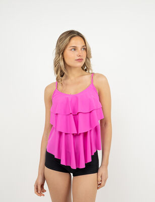 Imagen 1 del producto Traje de baño Tankini Mujer Icono Fucsia