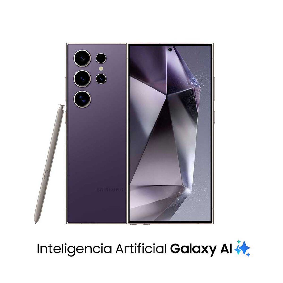 Celular Samsung Galaxy S24 Ultra 256GB 6,8" Titanium Violet Liberado