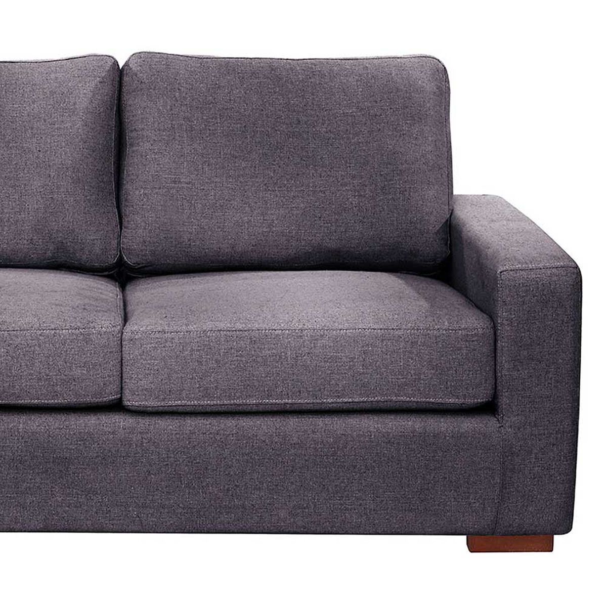 Sofá Latam Home Livorno 1 Cuerpo Gris Oscuro