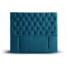 Respaldo Latam Home King Florencia Tela Velvet Azul