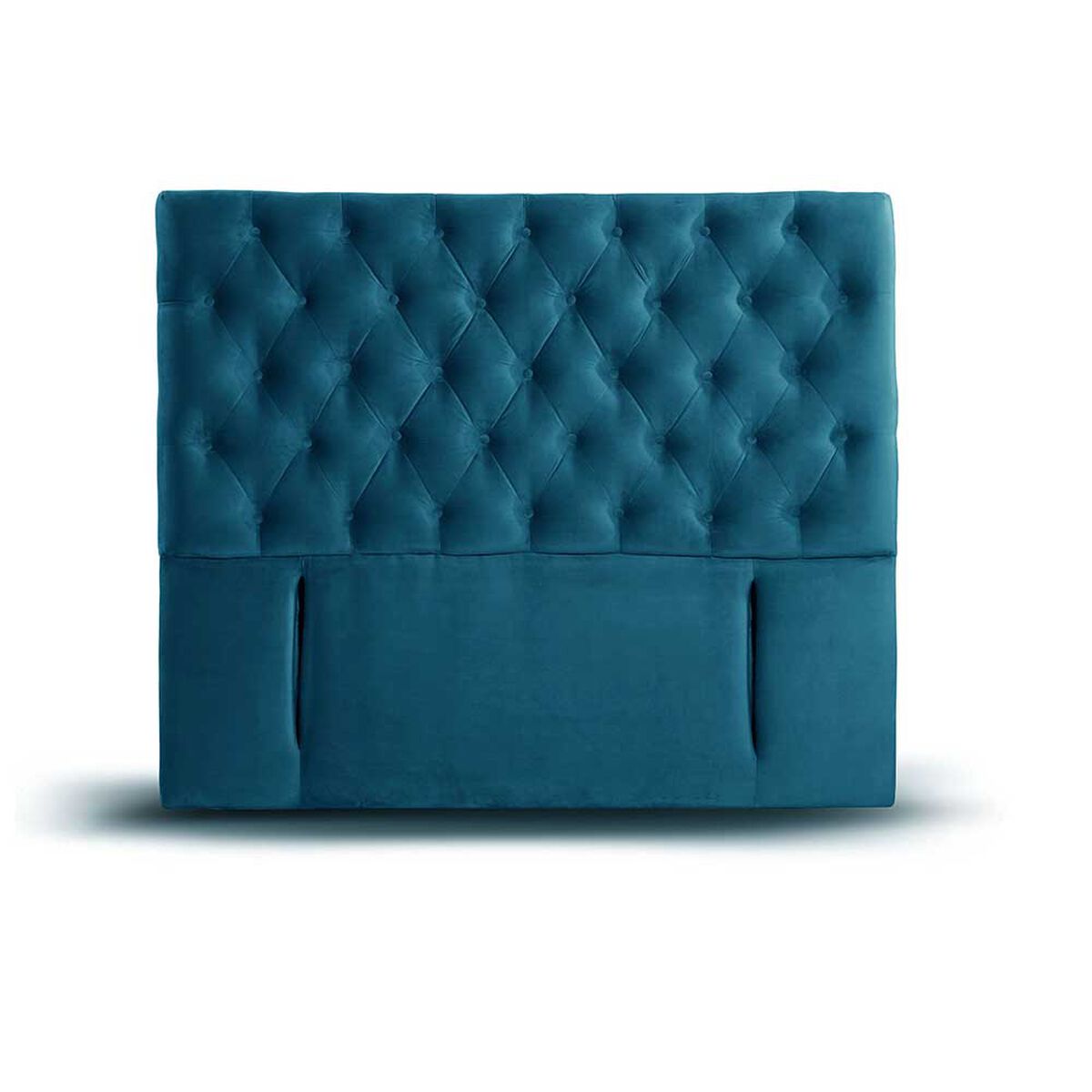 Respaldo Latam Home King Florencia Tela Velvet Azul
