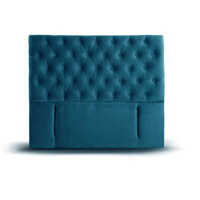 Respaldo Latam Home King Florencia Tela Velvet Azul