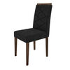 Juego de Comedor Jdo & Design Caroline 6 Sillas Castaño Oscuro 