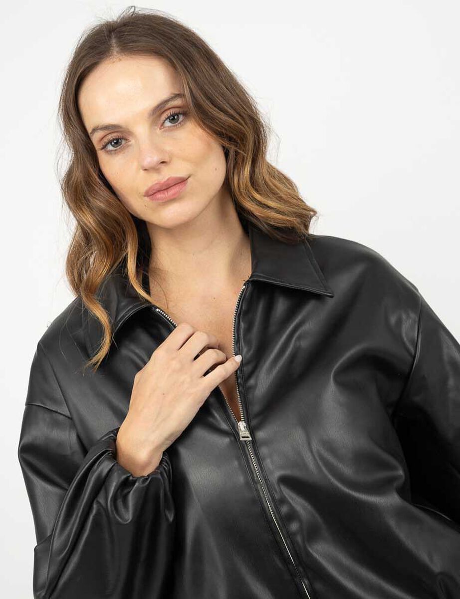 Chaqueta Ecocuero Mujer Soviet