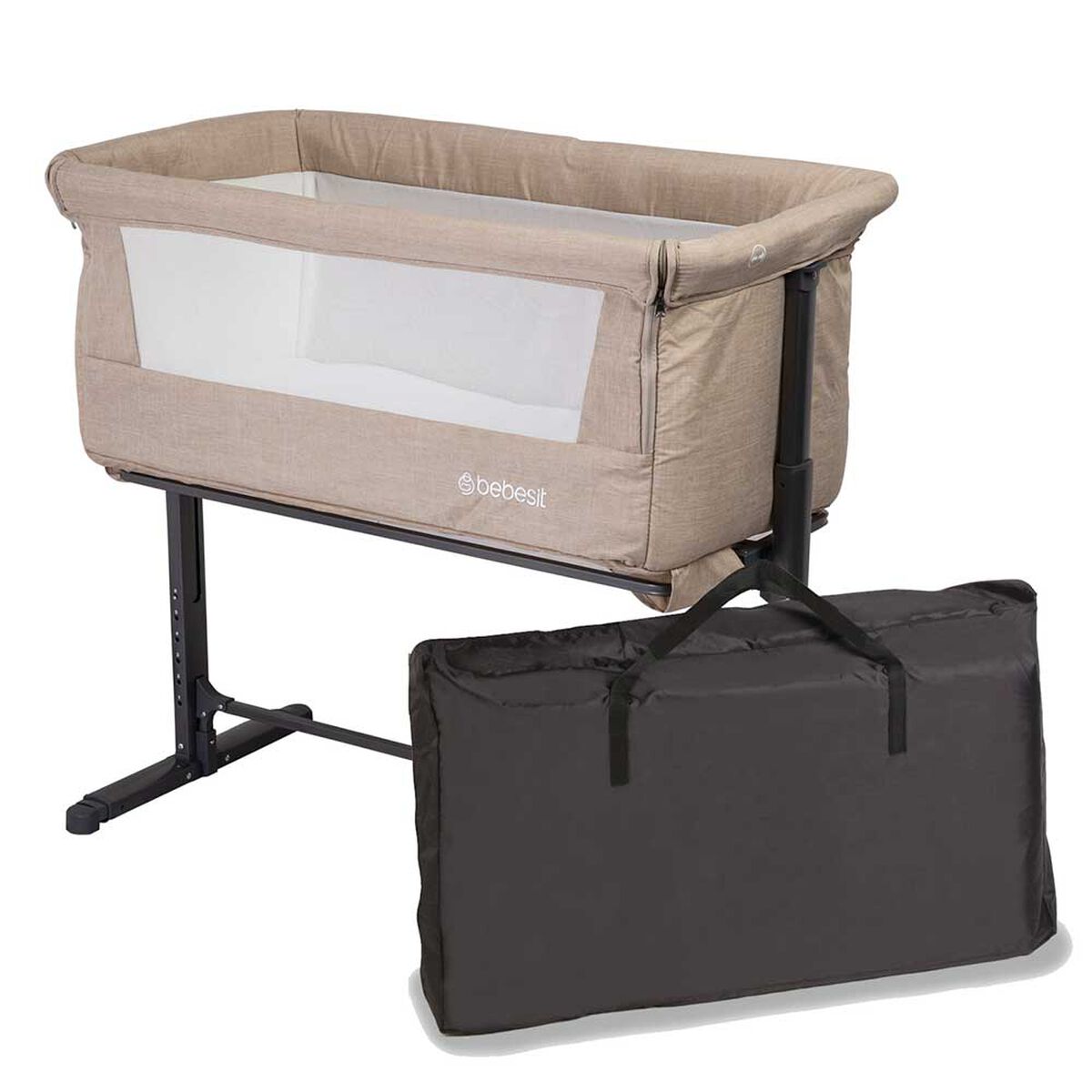 Cuna Colecho MySide KidGo Beige Bebesit