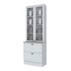 Mueble de Cocina Home Mobili Tulum 2 Cajones 2 Puertas Blanco