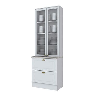 Mueble de Cocina Home Mobili Tulum 2 Cajones 2 Puertas Blanco
