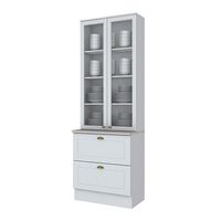 Mueble de Cocina Home Mobili Tulum 2 Cajones 2 Puertas Blanco