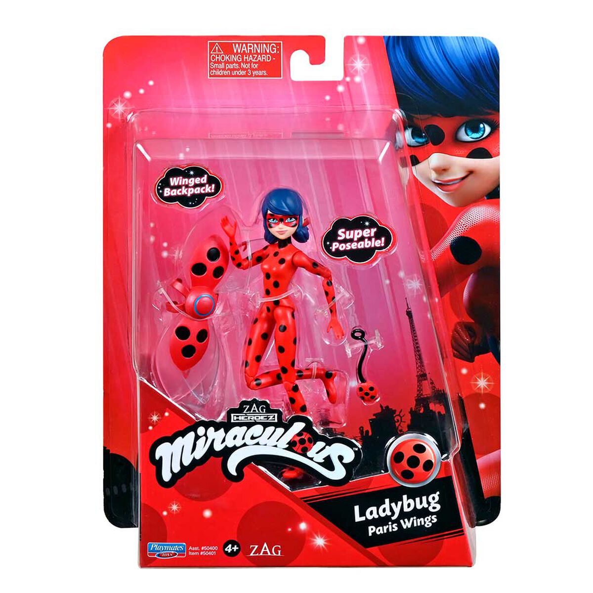 Mu&ntilde;eca con Arma y Accesorios Lady Bug