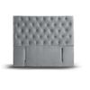 Respaldo Latam Home 2 Plazas Florencia Tela Velvet Gris