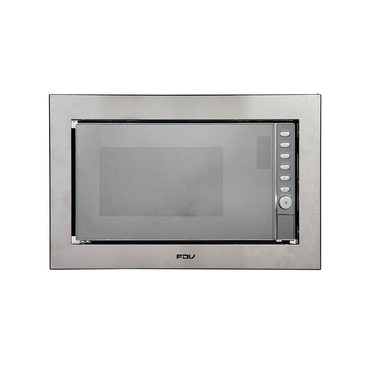 Microondas Empotrable FDV Silver c/Marco Inox 25 lts.
