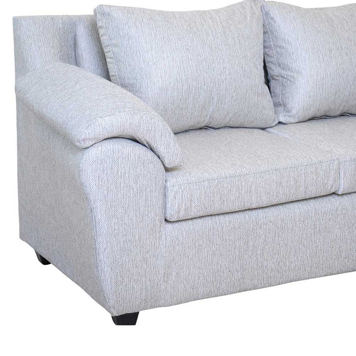 Sof&aacute; Seccional Muebles MPR Cattaleya 5 Crema