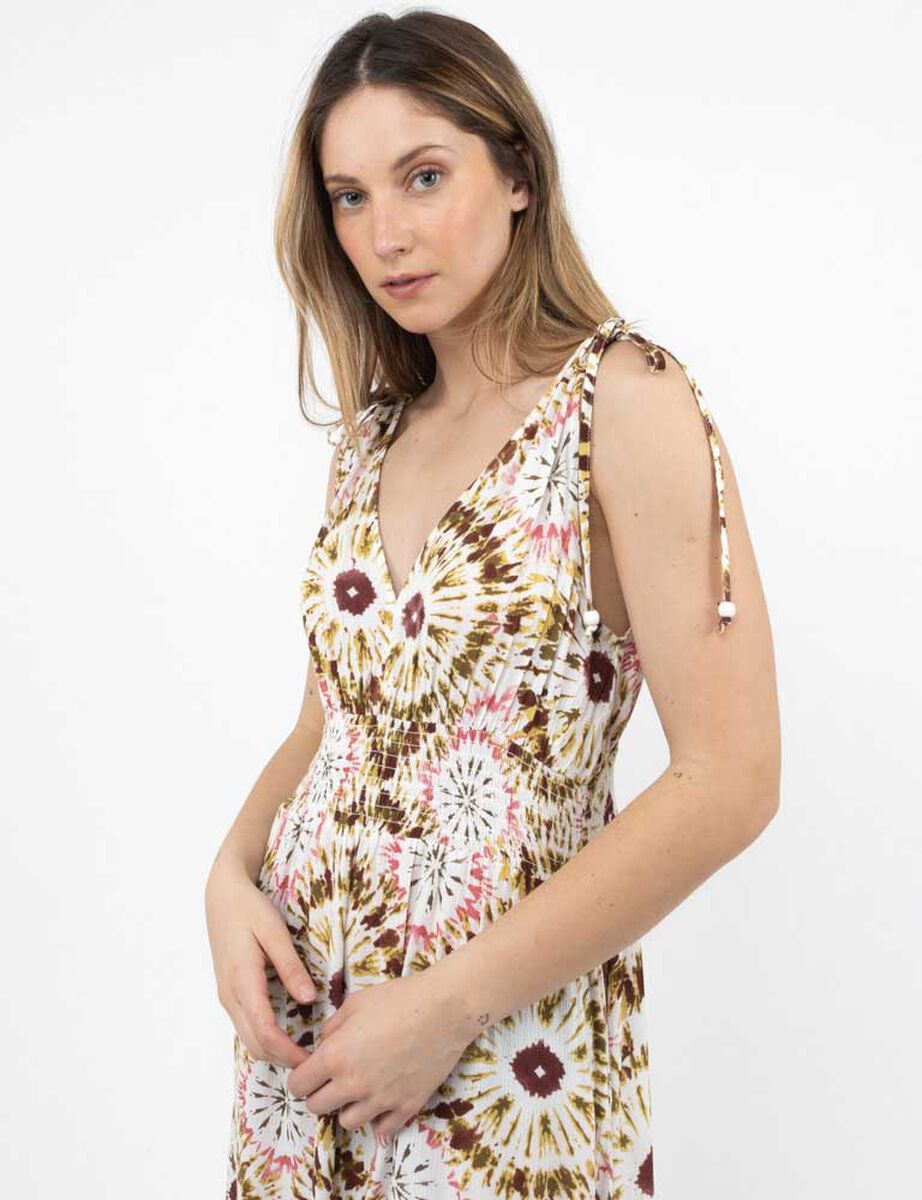Vestido Maxi Sin Mangas Mujer Alma