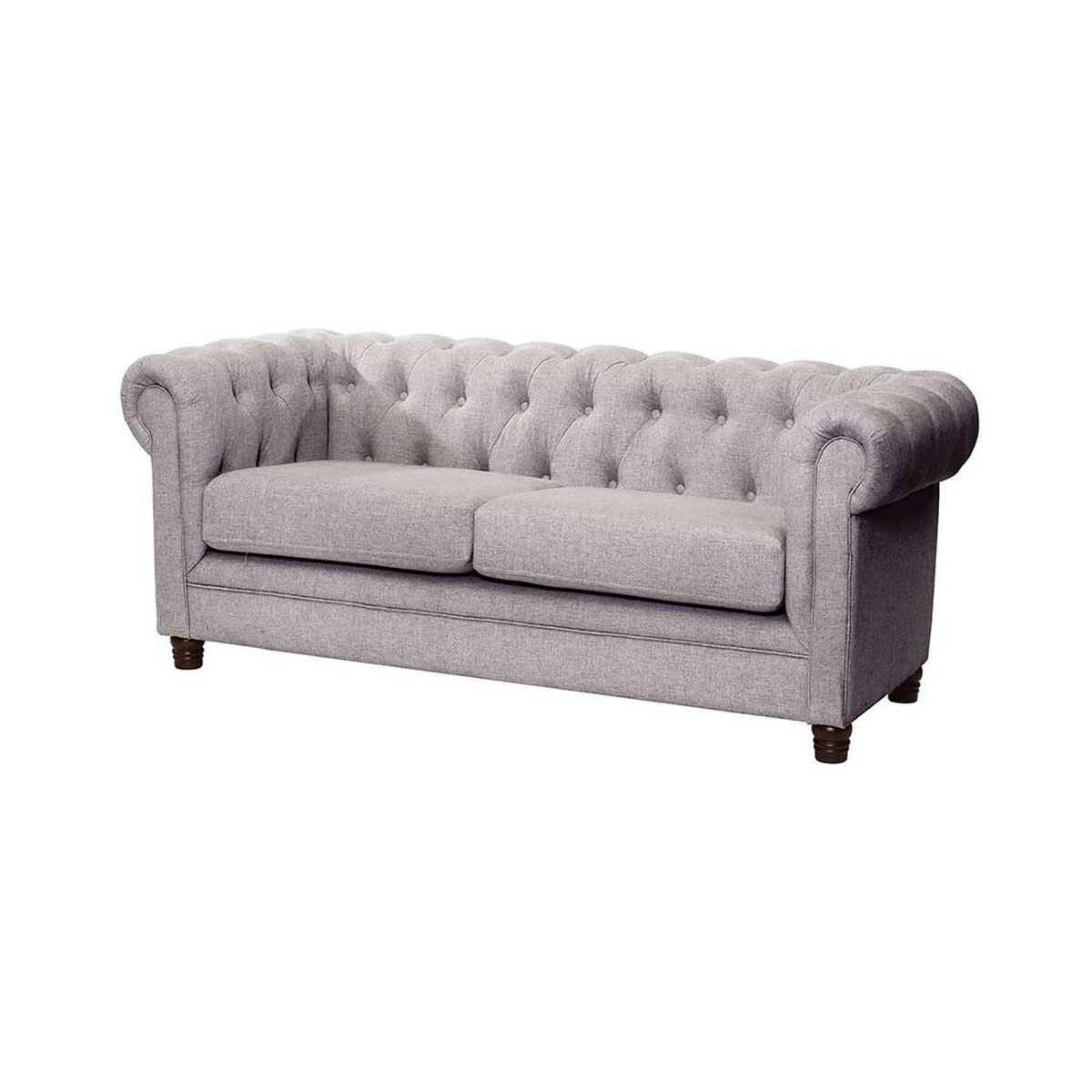 Sofá Latam Home Florencia 2 Cuerpos Gris Claro