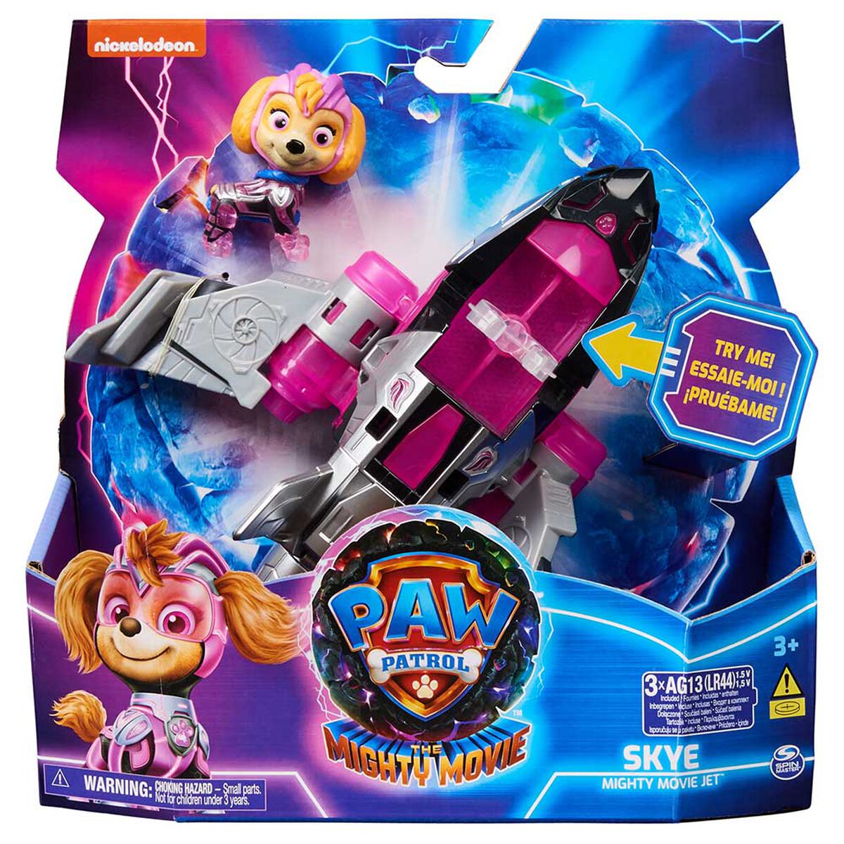 Figura Paw Patrol Mighty Veh Skye Película