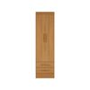 Closet Altavision Genius 2 Puertas 2 Cajones Caf&eacute; Claro