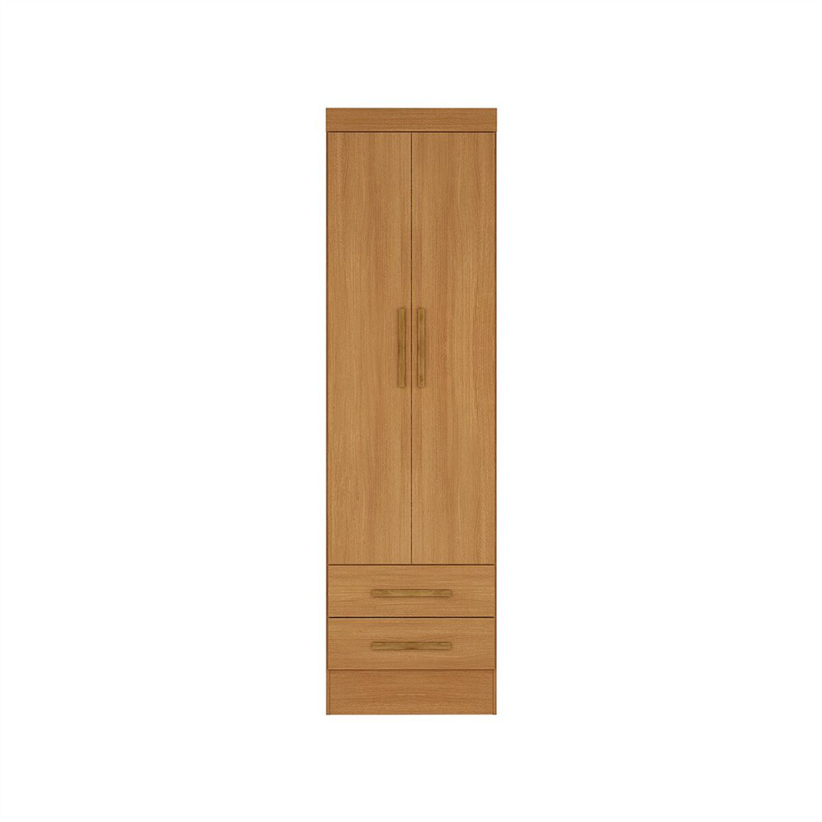 Closet Altavision Genius 2 Puertas 2 Cajones Caf&eacute; Claro