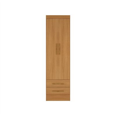 Closet Altavision Genius 2 Puertas 2 Cajones Café Claro