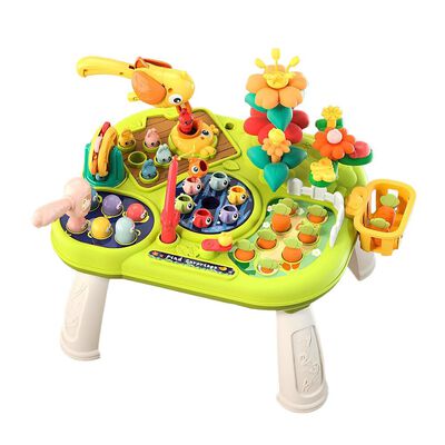 Imagen 1 del producto Mesa de Actividades Granja 42 x 48 cm Verde LuBabycas