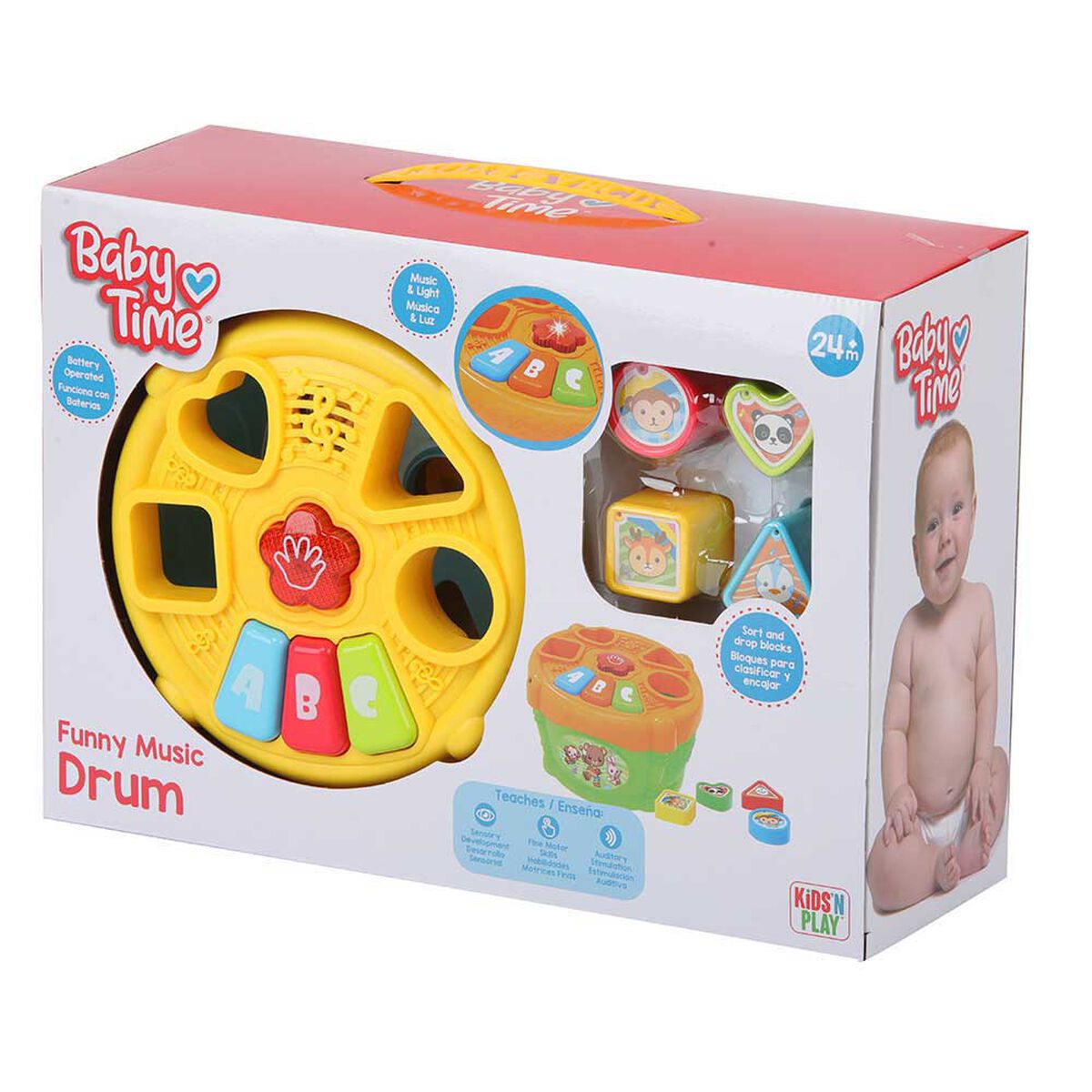 Tambor Musical Bebe Kids'N Play