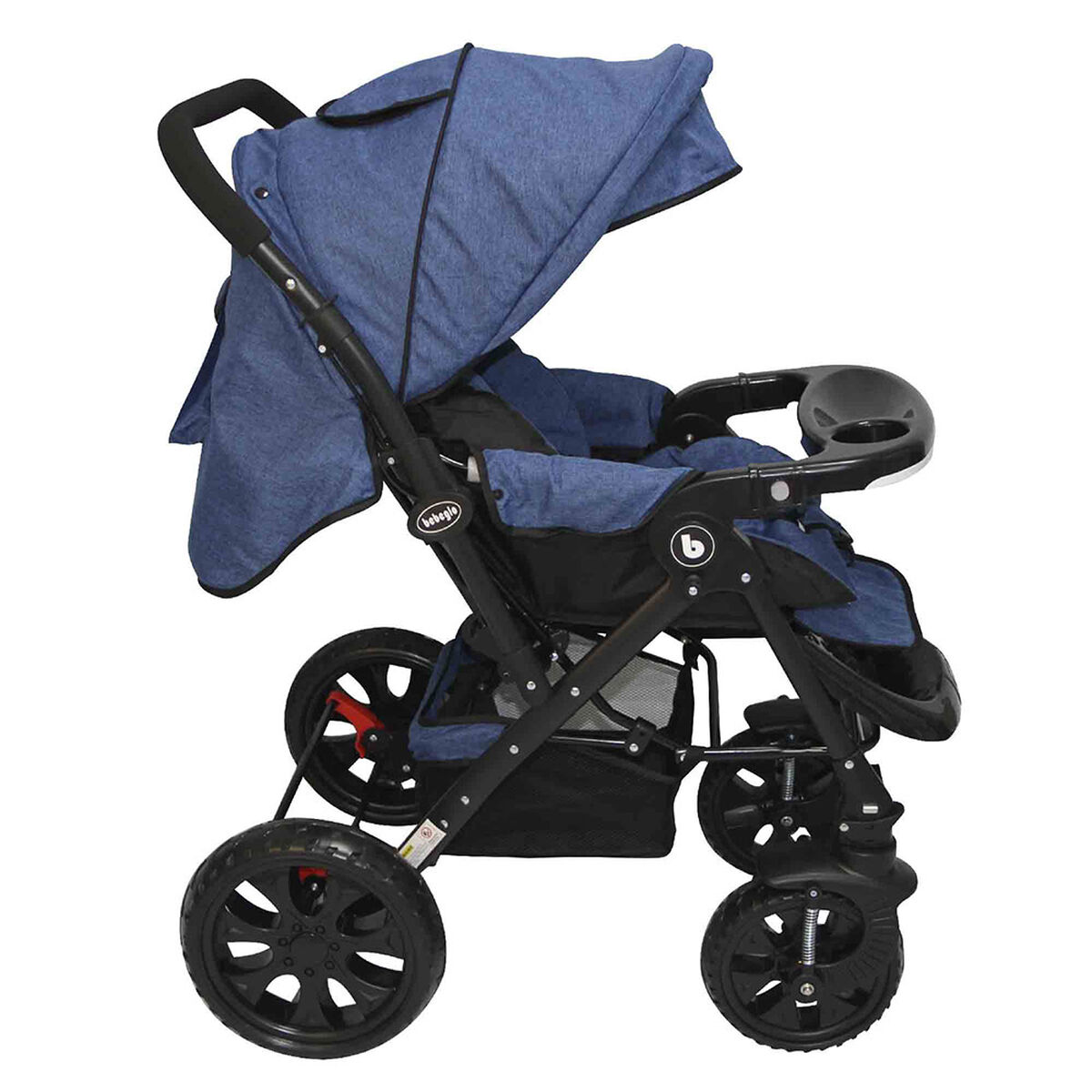 Coche Cuna Bebeglo RS-13110-1 Azul