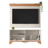 Panel TV 65" + Rack TV 55" Decocasa Mondrian Off White