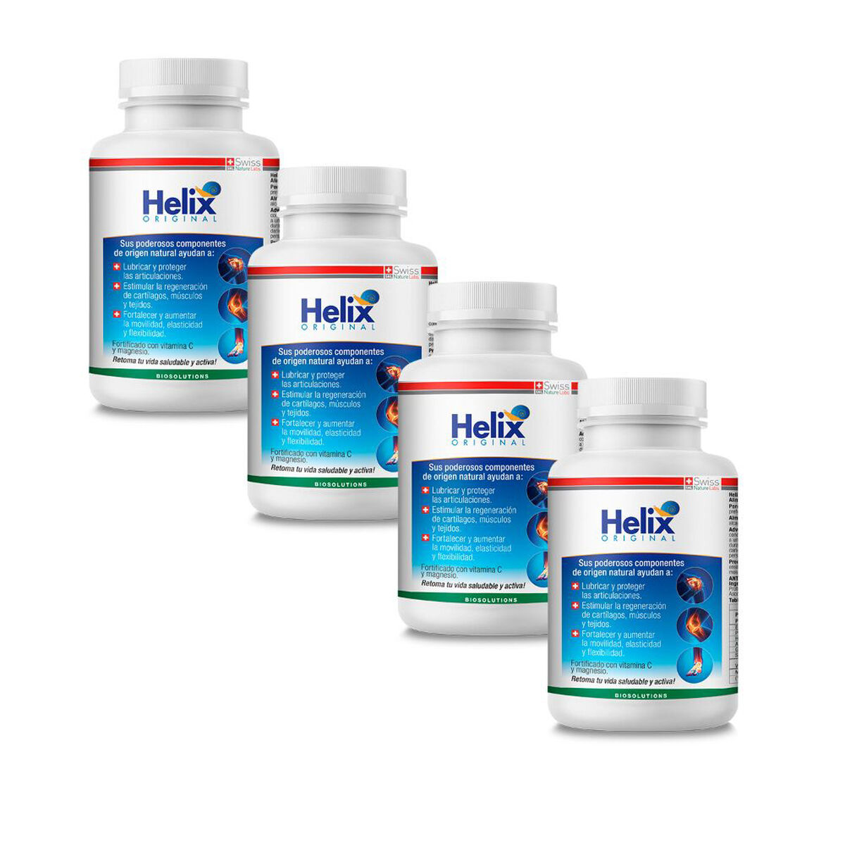 Helix Original Colageno Hidrolizado + Magnesio 4 Meses