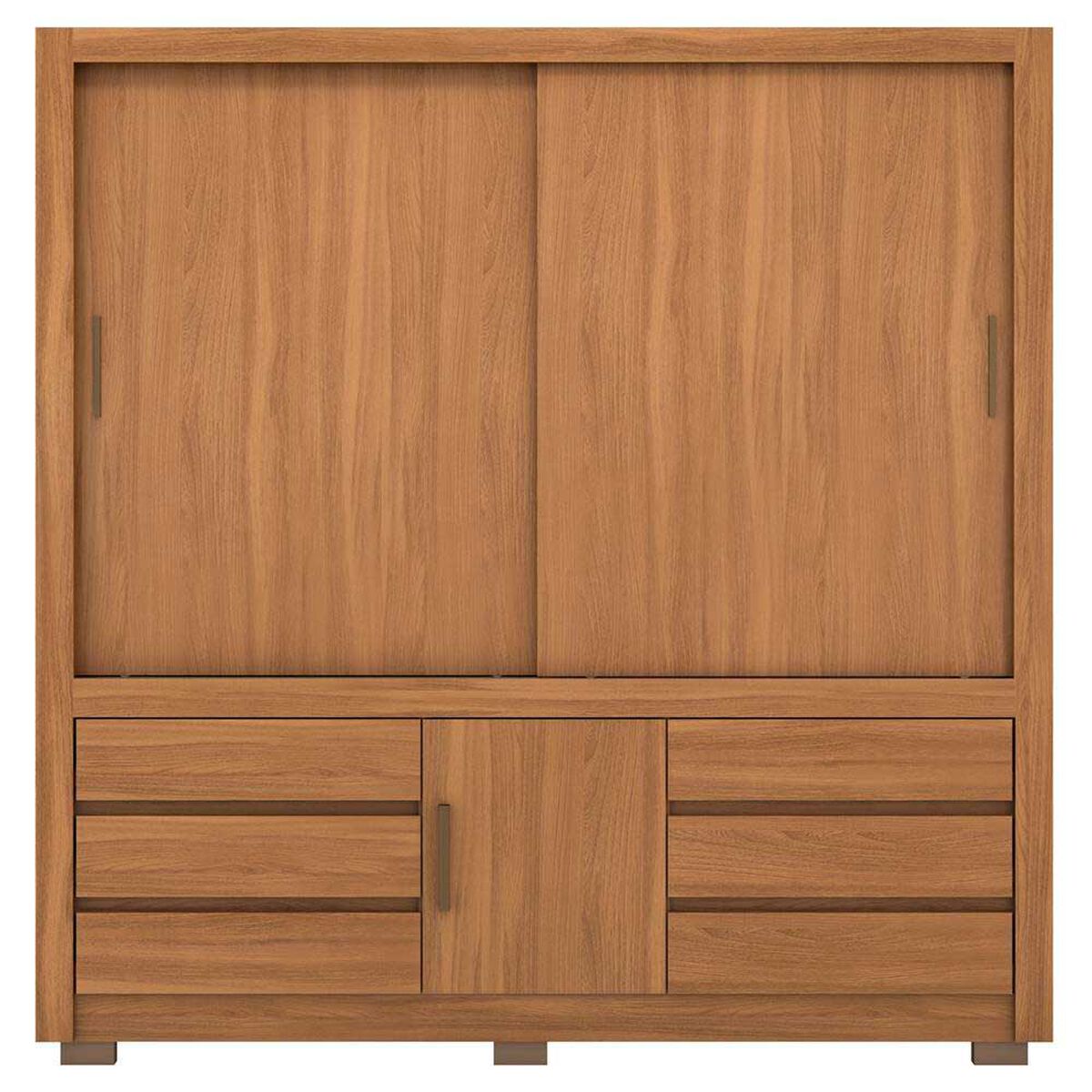 Cl&oacute;set Altavision Arbo 3 Puertas 6 Cajones Mendoa White