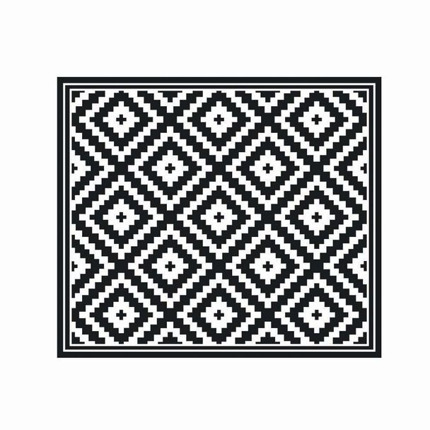 Alfombra Davanti Rombos Black 140 x160 Rombos Black