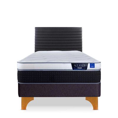 Imagen 1 del producto Cama Europea Flex 1,5 Plazas Nexus + Respaldo Modern