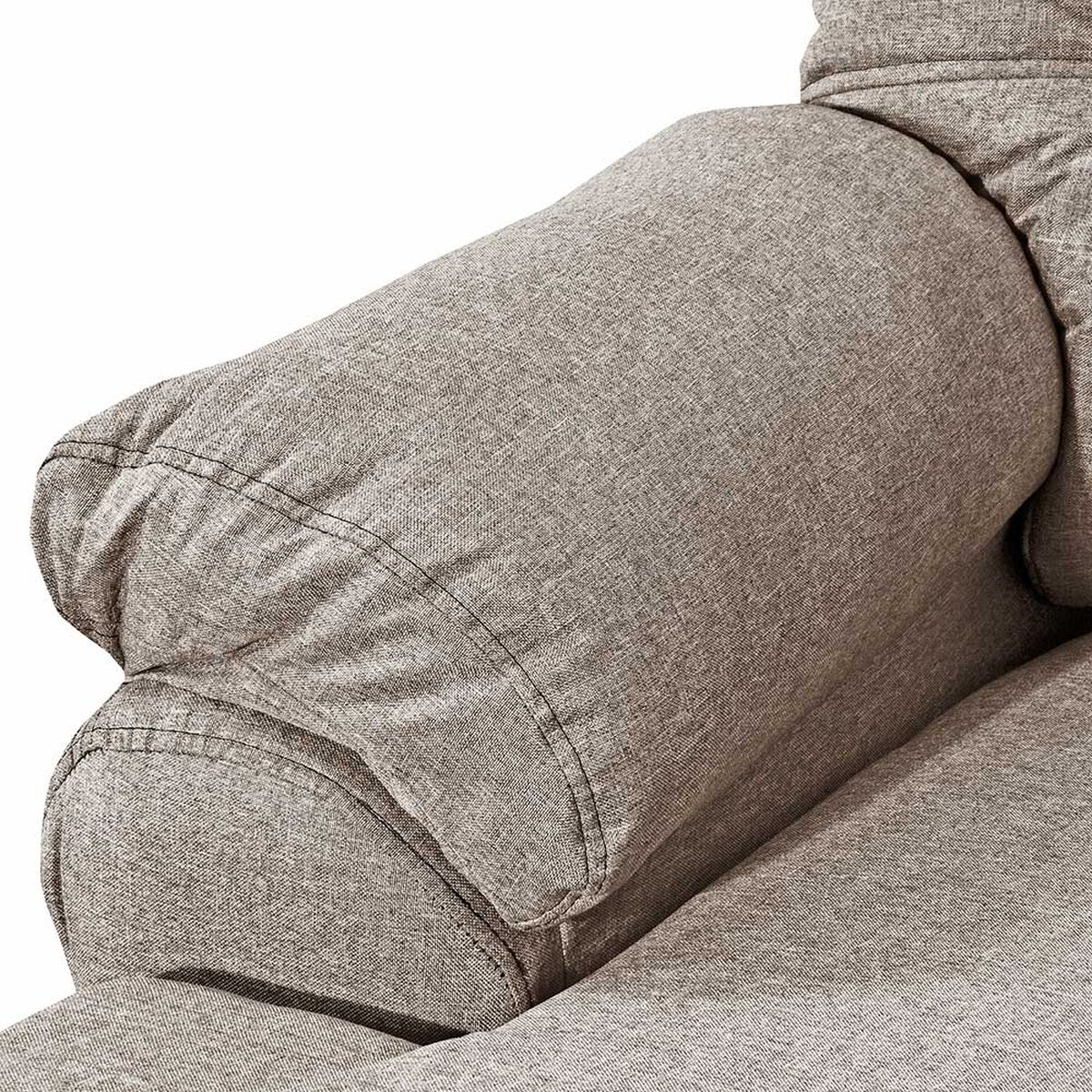 Juego de Living Deco Outlet Polonia Sofá 3 Cuerpos + Dos Sillones 1 Cuerpo Beige