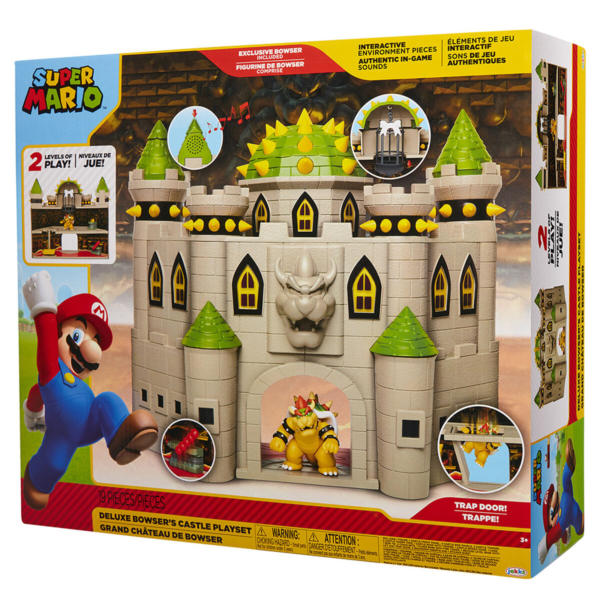 Escena Batalla Castillo de Bowser Nintendo