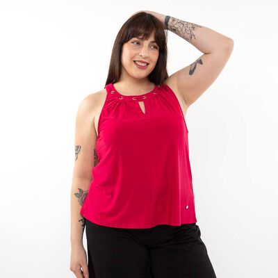 Blusa Sin Mangas Mujer Extralindas