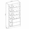 Clóset Rodler Joy 2 Puertas 2 Cajones Blanco