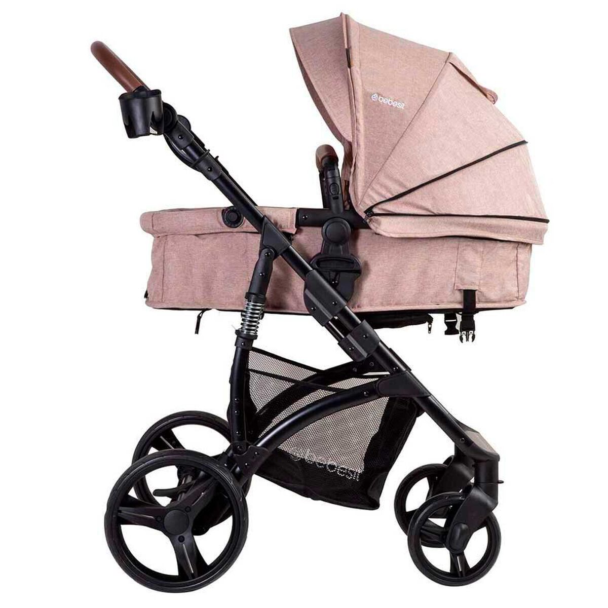 Coche Cuna Travel System Bebe Quest LX Beige Bebesit