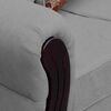 Juego de Living Elegant Detail Girona Sof&aacute; 3 Cuerpos + Sof&aacute; 2 Cuerpos Gris