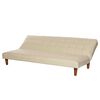 Futón Latam Home Turin PU 3 Cuerpos Beige