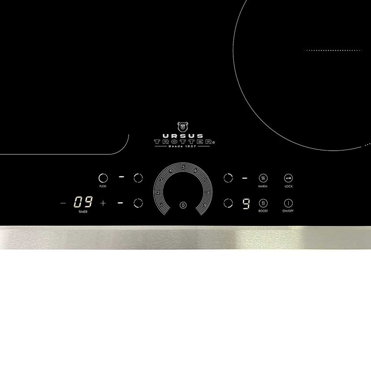 Encimera Inducción Ursus Trotter UT-ICT 4P INOX 4 Quemadores