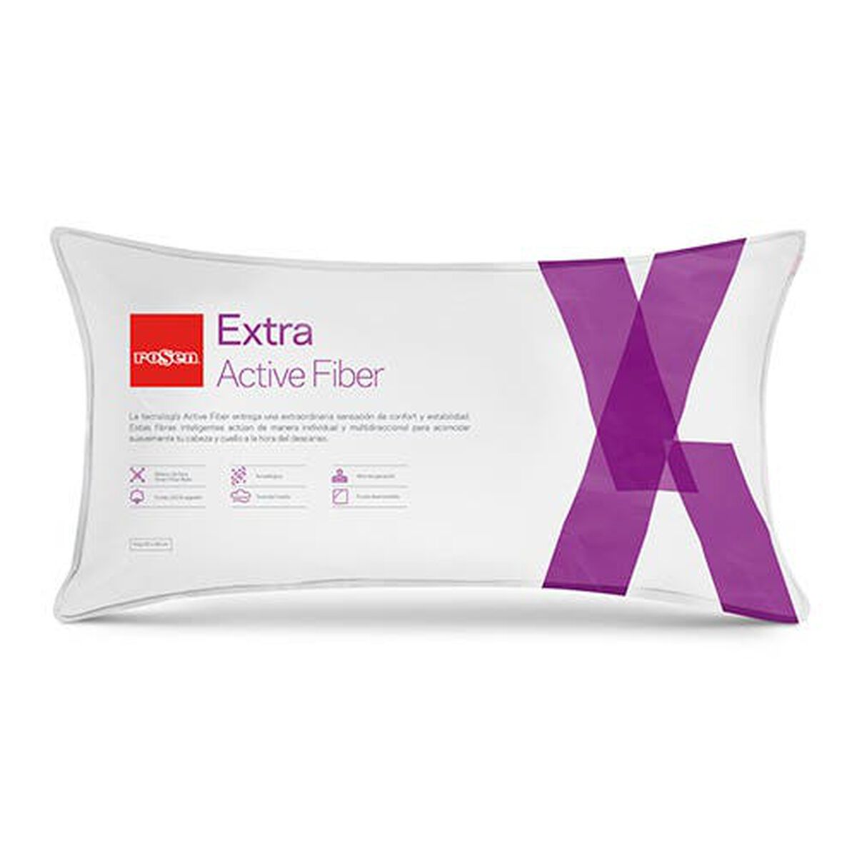 Almohada Rosen Extra Blanco 50 x 90 cm