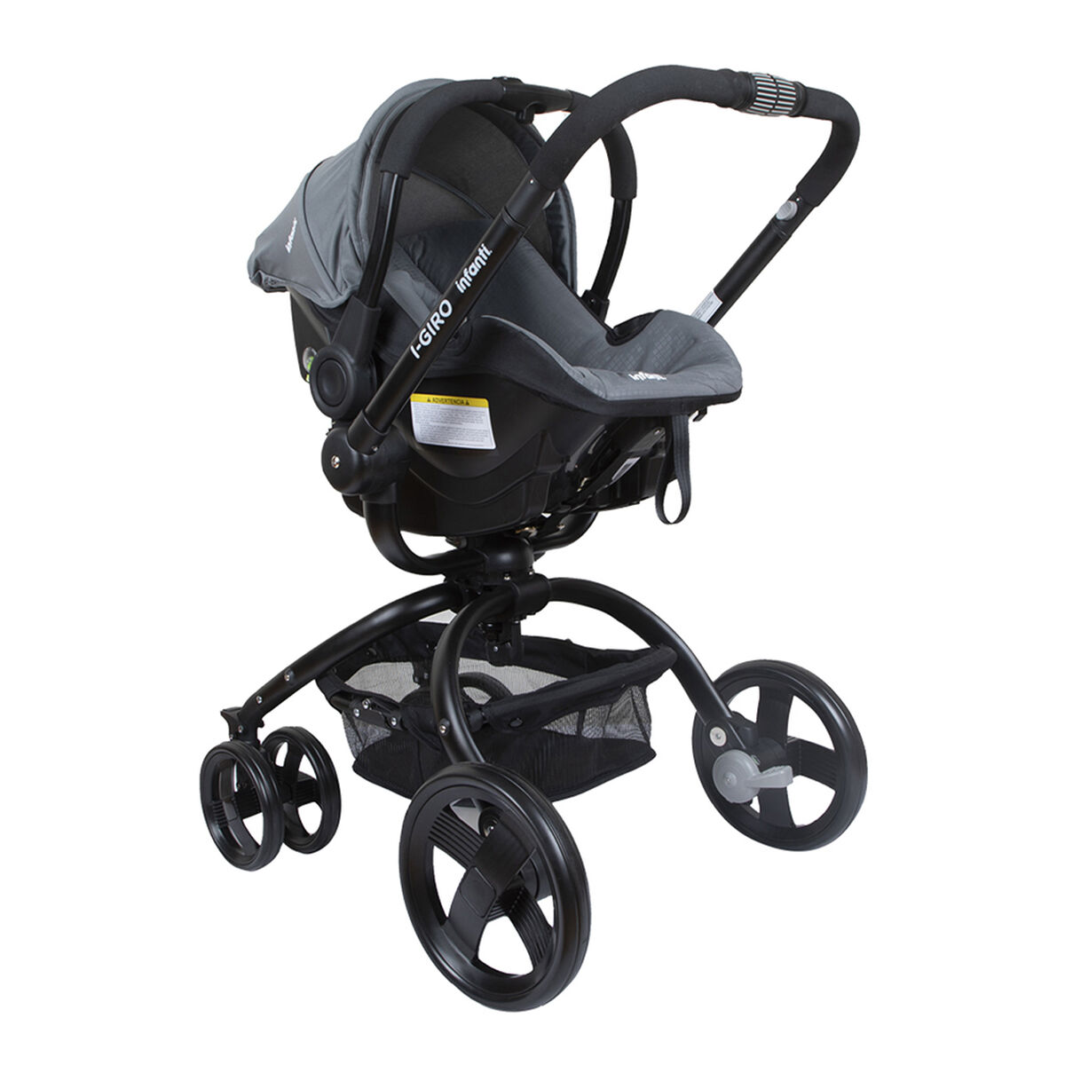 Coche Travel System I-Giro Bright Grey Infanti