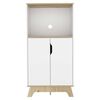 Mueble para Microondas TuHome Bi Color Blanco Duna 2 Puertas